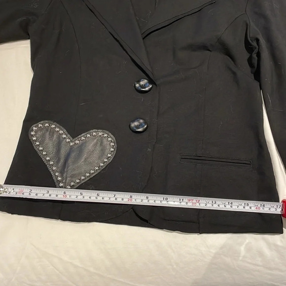 Rock ‘N Karma  Jacket with leather patches/studs - Picture 12 of 13